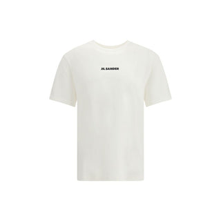 Jil Sander Cream Cotton T-Shirt