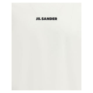 Jil Sander Cream Cotton T-Shirt