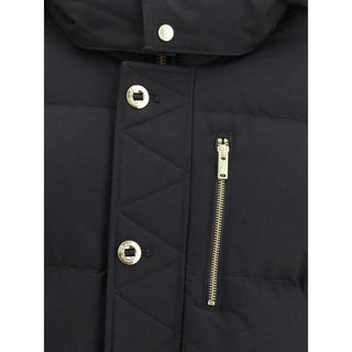 Moose Knuckles Black Cotton Coat