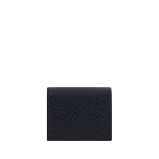 Thom Browne Black Calf Leather Bos Taurus Wallet