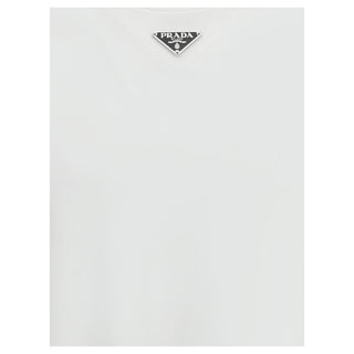 Prada White Cotton T-Shirt