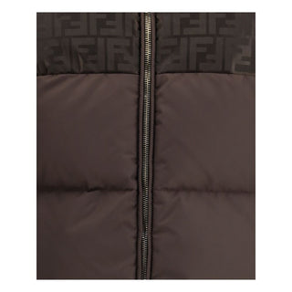 Fendi Brown Cotton Coat