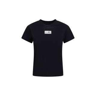 MM6 Black Cotton T-Shirt