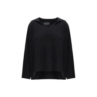 Alanui Black Cashmere Sweatshirt