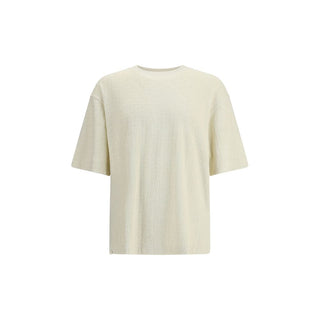 Off-White Cream Cotton T-Shirt