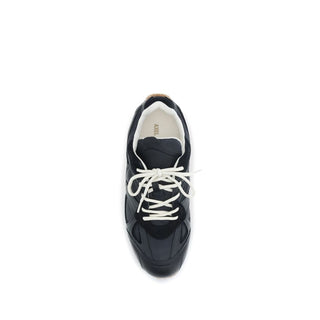 Axel Arigato Black Calf Leather Bos Taurus Low Top Sneakers