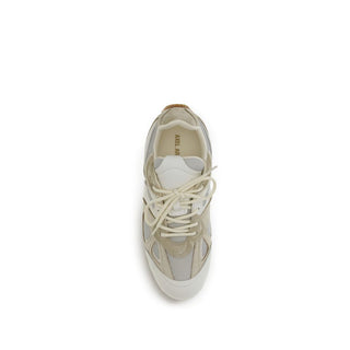 Axel Arigato Beige Calf Leather Bos Taurus Low Top Sneakers