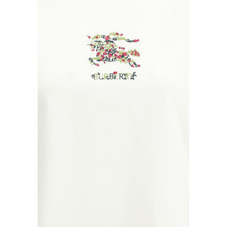 Burberry White Cotton T-Shirt